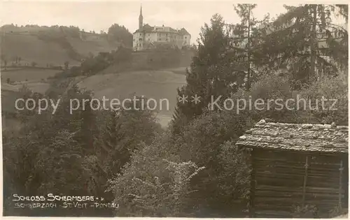 AK / Ansichtskarte  Schwarzach_Pongau_AT Schloss Schermberg 