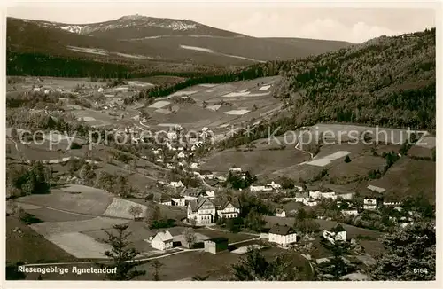 AK / Ansichtskarte  Agnetendorf_ Jagniatkow_Jelenia_Gora_Riesengebirge_PL Panorama 