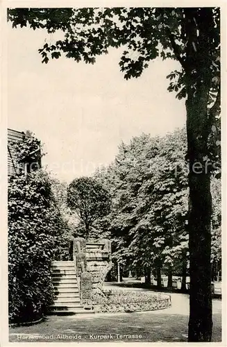 AK / Ansichtskarte  Bad_Altheide_Polanica-Zdrój Kurpark Terrasse 