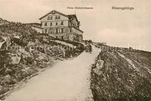 AK / Ansichtskarte 73818681 Riesengebirge_Schlesischer_Teil Prinz Heinrich Baude 