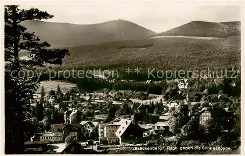 AK / Ansichtskarte  Brueckenberg_Krummhuebel_Riesengebirge_PL Panorama mit schneekoppe 