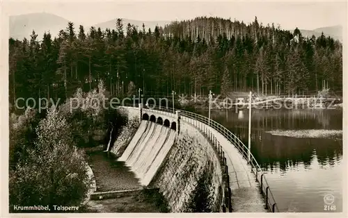 AK / Ansichtskarte  Krummhuebel_Karpacz_Riesengebirge_PL Talsperre 