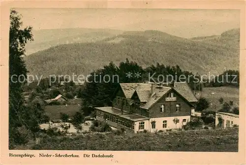 AK / Ansichtskarte  Nieder-Schreiberhau_Szklarska_Poreba_Riesengebirge_PL Die Dachbaude 