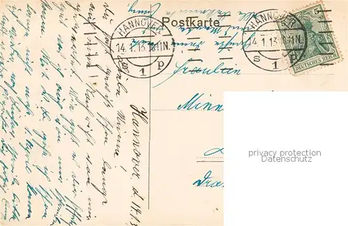 AK / Ansichtskarte  Hannover Partie im Maschpark Hannover