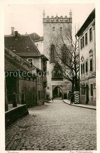 AK / Ansichtskarte  Bautzen Der Schlossturm Bautzen