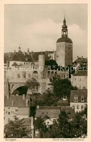 AK / Ansichtskarte  Bautzen Blick auf den Lauenturm Bautzen