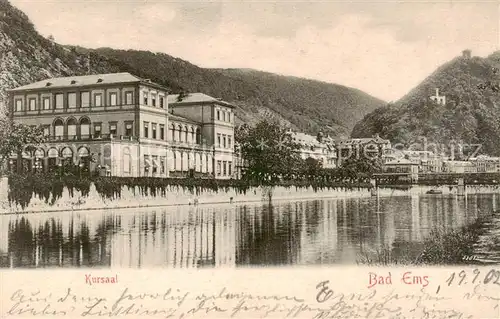 AK / Ansichtskarte  Bad_Ems Kursaal Bad_Ems