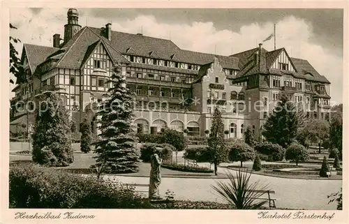 AK / Ansichtskarte  Bad_Kudowa_Kudowa-Zdroj_Niederschlesien_PL Kurhotel Fuerstenhof 