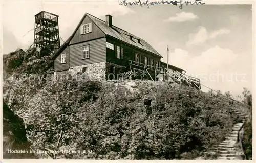 AK / Ansichtskarte  Ober-Schreiberhau_Szklarska_Poreba_Riesengebirge_PL Hochstein Bergbaude im Isergebirge 