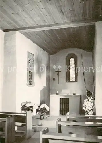 AK / Ansichtskarte Eschenz St. Otmar Kapelle im Werd Inneres Eschenz