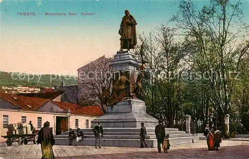 AK / Ansichtskarte  Trieste_Triest_IT Monumento Dom Rossetti 