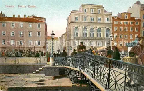 AK / Ansichtskarte 73818929 Trieste_Triest_IT Ponte Rosso 