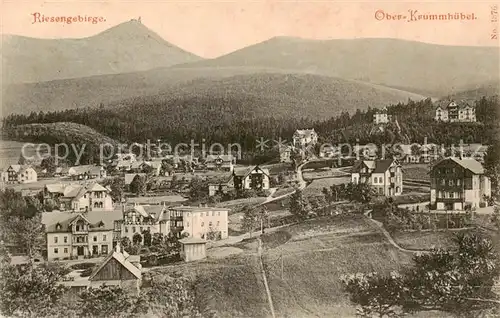 AK / Ansichtskarte  Ober-Krummhuebel_Karpacz_Riesengebirge_PL Panorama 