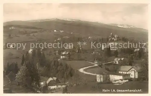 AK / Ansichtskarte  Hain__Giersdorf_Riesengebirge_Podgorzy_PL Panorama 