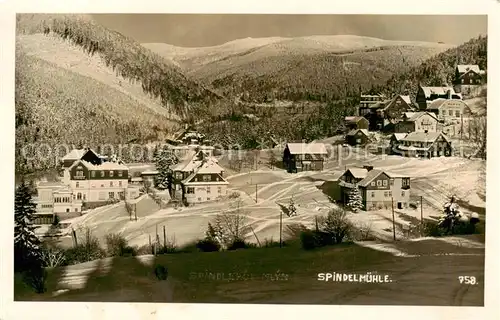 AK / Ansichtskarte  Spindelmuehle_Riesengebirge_Spindleruv_Mlyn_CZ Panorama 