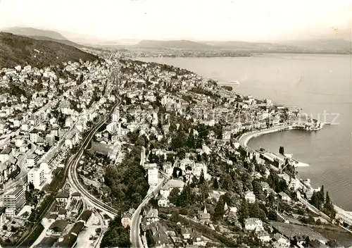 AK / Ansichtskarte Neuchatel_NE Vue aerienne Neuchatel NE