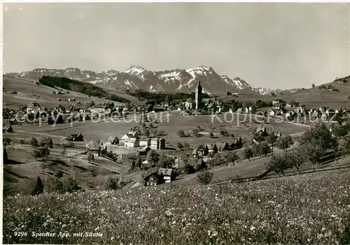 AK / Ansichtskarte Speicher_AR mit Saentis Speicher AR