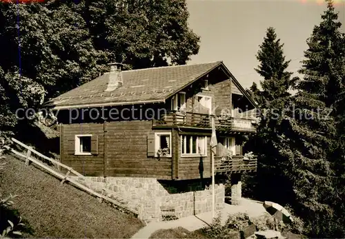 AK / Ansichtskarte Braunwald_GL Christl Pension Buchtinkli Braunwald GL