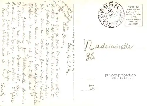 AK / Ansichtskarte Bern_BE Grosser Kornhauskeller Militaerpost Bern_BE