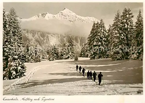 AK / Ansichtskarte Lenzerheide_GR Aufstieg nach Tyuntieni Lenzerheide GR