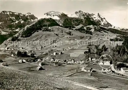 AK / Ansichtskarte Weissbad_IR Panorama mit Hotel Weissbadbruecke 
