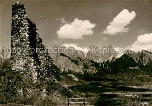 AK / Ansichtskarte Bad_Ragaz_Ragatz_SG Ruine Freudenberg 