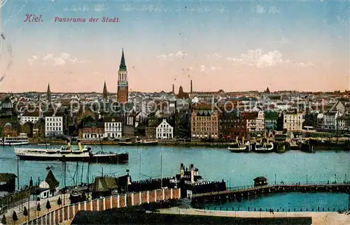 AK / Ansichtskarte  Kiel Panorama der Stadt Kiel