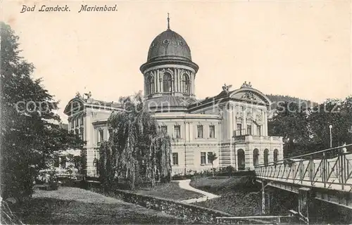 AK / Ansichtskarte  Bad_Landeck_Schlesien_PL Marienbad 