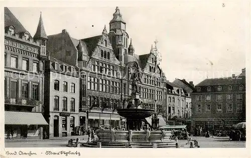 AK / Ansichtskarte  Bad_Aachen Marktplatz Bad_Aachen