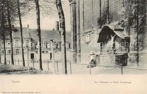 AK / Ansichtskarte 73819150 Gand_Belgien Le Calvaire au Petit Beguinage Gand Belgien