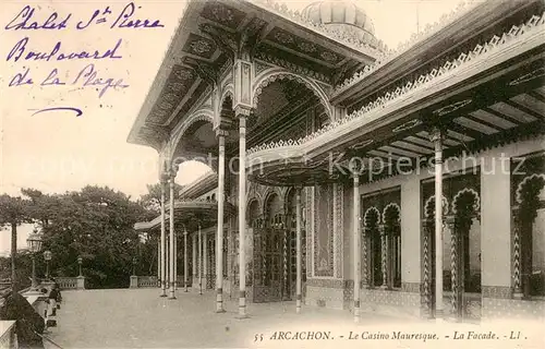 AK / Ansichtskarte Arcachon_33_Gironde Le Casino Mauresque La Facade 