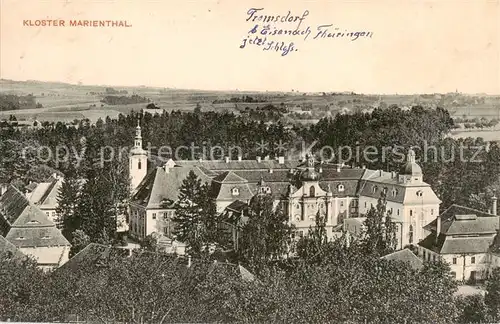 AK / Ansichtskarte 73819172 Tromsdorf Kloster Marienthal Tromsdorf