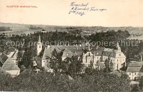 AK / Ansichtskarte  Tromsdorf Kloster Marienthal Tromsdorf