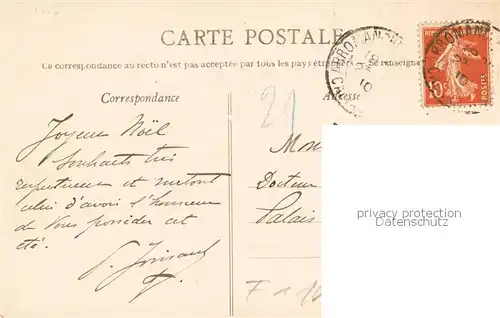 AK / Ansichtskarte Arromanches les Bains_14_Calvados Education ideale a la Mer des Enfants delicats Cinq minutes a l eau 