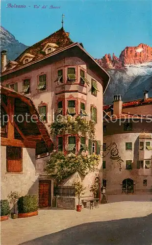 AK / Ansichtskarte 73819181 Bozen_Bolzano_Suedtirol_IT Batzl Haeusl 