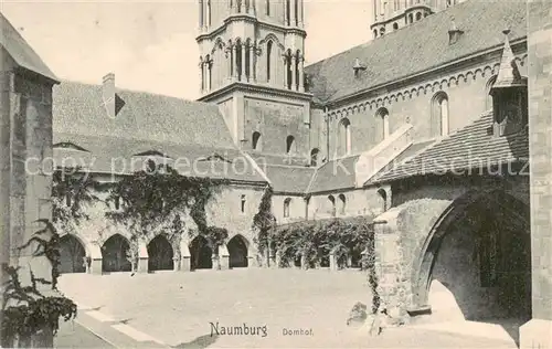 AK / Ansichtskarte 73819183 Naumburg__Saale Domhof 