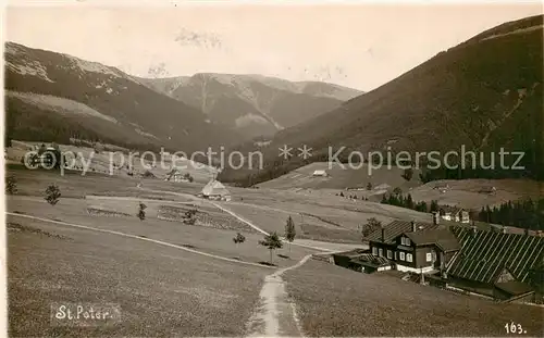 AK / Ansichtskarte  St_Peter_Riesengebirge_Svaty_Petr_CZ Panorama 