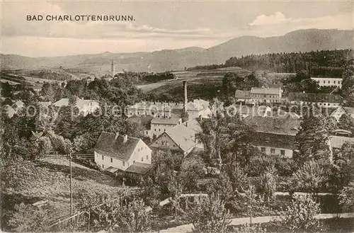 AK / Ansichtskarte 73819261 Bad_Charlottenbrunn_PL Panorama 