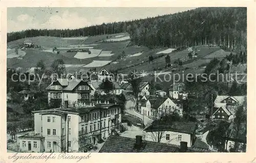 AK / Ansichtskarte 73819280 Agnetendorf_ Jagniatkow_Jelenia_Gora_Riesengebirge_PL Panorama 