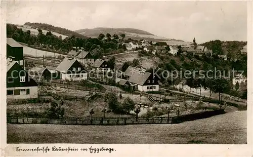 AK / Ansichtskarte  Lauenstein_Erzgebirge Panorama Lauenstein_Erzgebirge