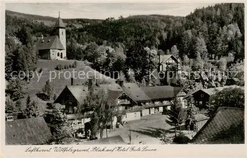 AK / Ansichtskarte 73819293 Woelfelsgrund_Glatz_PL Blick auf Hotel Gute Laune 