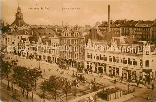 AK / Ansichtskarte 73819308 St_Pauli_Hamburg Spielbudenplatz 