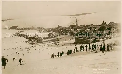 AK / Ansichtskarte  Oberwiesenthal_Erzgebirge Wintersportplatz Oberwiesenthal Erzgebirge