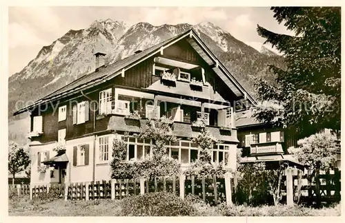 AK / Ansichtskarte  Oberstdorf Haus Blanz Oberstdorf