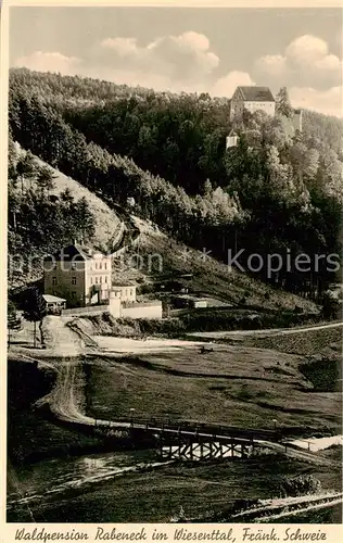 AK / Ansichtskarte  Waischenfeld Waldpension Rabeneck Waischenfeld