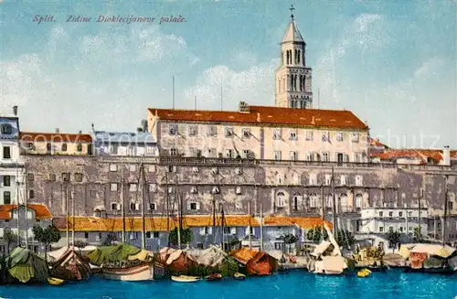 AK / Ansichtskarte  Split_Spalato Zidine Dioklecianove palace Split_Spalato