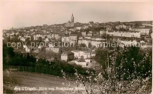 AK / Ansichtskarte  Annaberg_-Buchholz_Erzgebirge Blick von der Buchholzer Hoehe 