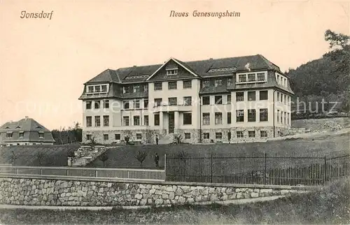 AK / Ansichtskarte 73819353 Jonsdorf Neues Genesungsheim Jonsdorf