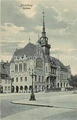 AK / Ansichtskarte  Bueckeburg Rathaus Bueckeburg