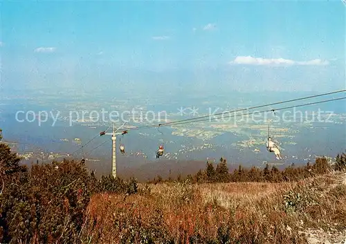 AK / Ansichtskarte  Sessellift_Chairlift_Telesiege Karkonosze  